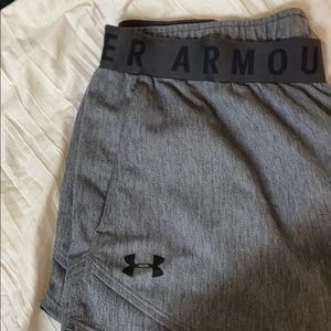 Heather grey under armor shorts